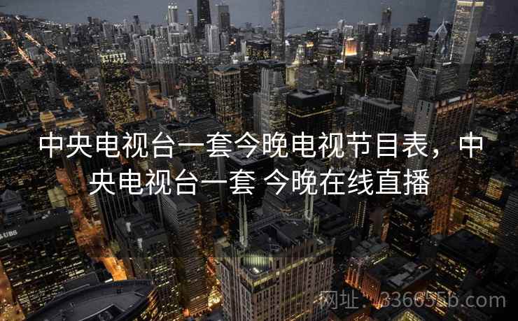 中央电视台一套今晚电视节目表，中央电视台一套 今晚在线直播  第2张