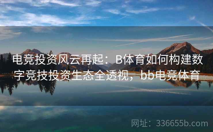 电竞投资风云再起：B体育如何构建数字竞技投资生态全透视，bb电竞体育