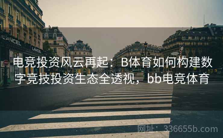 电竞投资风云再起：B体育如何构建数字竞技投资生态全透视，bb电竞体育