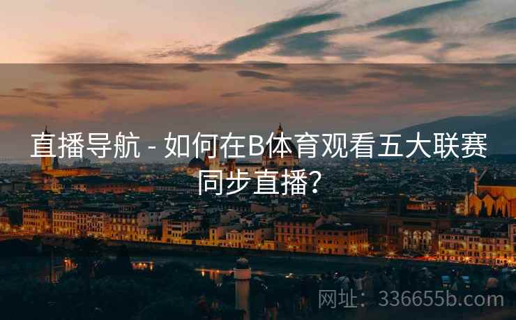 直播导航 - 如何在B体育观看五大联赛同步直播？