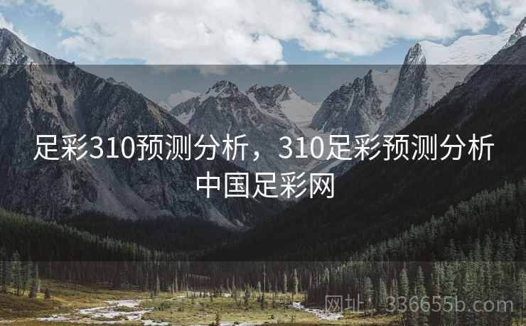 足彩310预测分析，310足彩预测分析中国足彩网