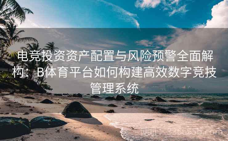 电竞投资资产配置与风险预警全面解构：B体育平台如何构建高效数字竞技管理系统